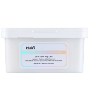 Пэды для лица с витамином C  Dear, Klairs Freshly Juiced Vitamin Skin Prep Pads (80 шт) – Купити в Україні Ulitka Beauty