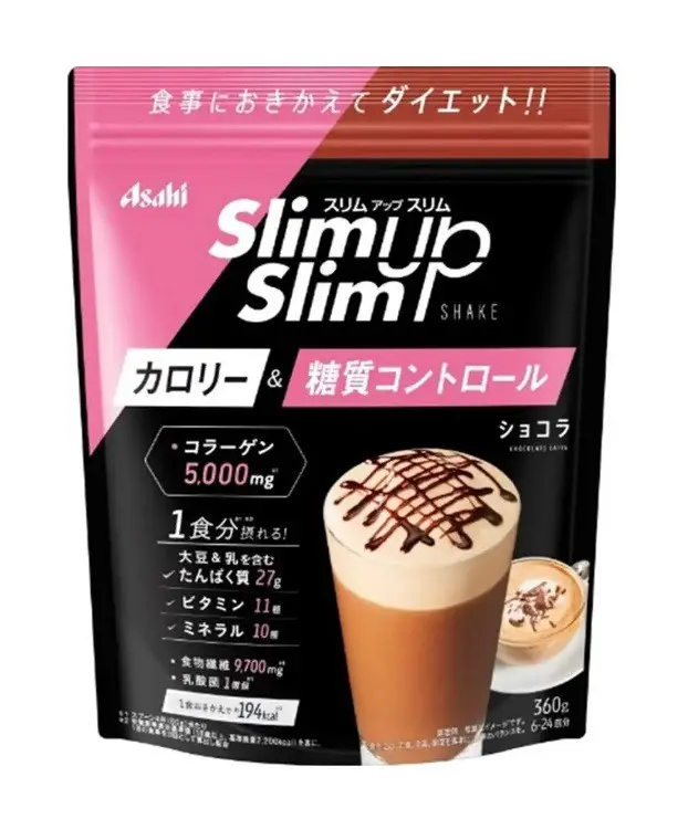 Коктейль для похудения со вкусом кофе  Asahi Slim Up (360 гр) - 1 фото галереи- 1 фото галереи Коктейль для похудения со вкусом кофе  Asahi Slim Up (360 гр) - 1 фото галереи- 1 фото галереи
