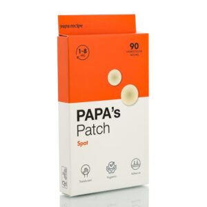 Патчи от прыщей с салициловой кислотой Papa Recipe Papa’s Patch Spot  (90 шт) – Купити в Україні Ulitka Beauty