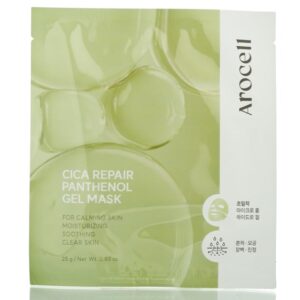 Гидрогелевая маска с экзосомами центеллы Arocell Cica Repair Panthenol Gel Mask (1 шт - 25 гр) – Купити в Україні Ulitka Beauty
