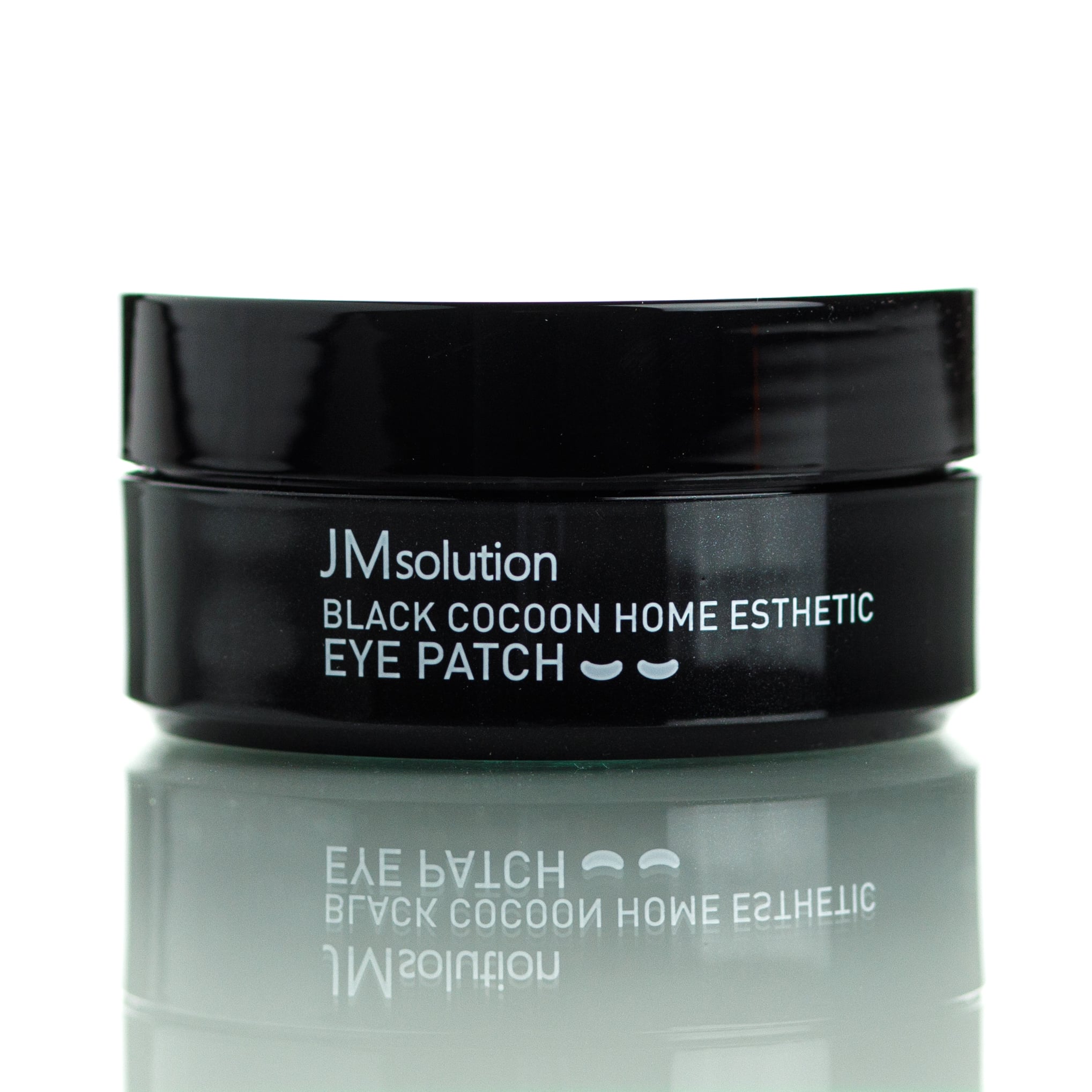 Гидрогелевые патчи с протеинами шёлка  JMsolution Black Cocoon Home Esthetic Eye Patch (60 шт)