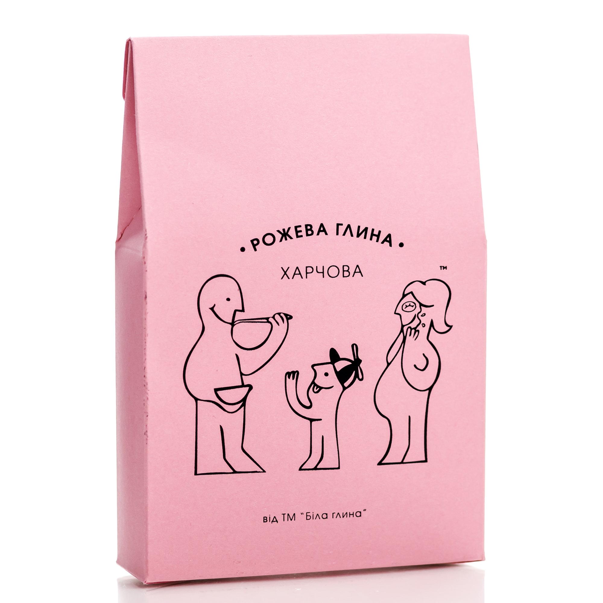 Розовая глина косметическая и пищевая (каолин)  Kaolin Klay (100 г)