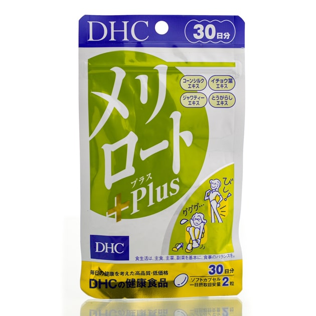 Донник (экстракт) против целлюлита и отечности ног  DHC Melilot (60 шт - 30 дн)