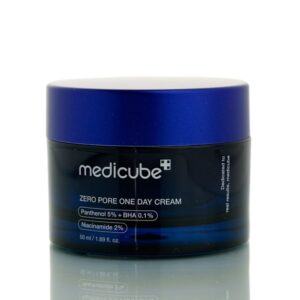 Увлажняющий балансирующий крем для кожи с расширенными порами Medicube Zero Pore One Day Cream (50 мл) – Купити в Україні Ulitka Beauty