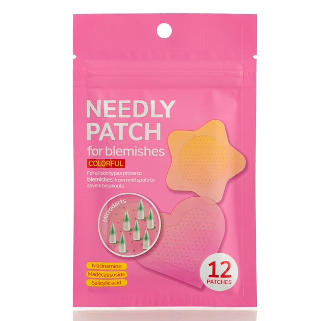 Микроигольные патчи от прыщей Needly Patch for Blemishes Colorful (12 шт)