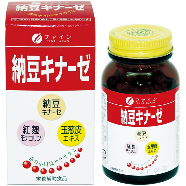 Наттокиназа - 1 фото галереи 4000 FU FINE JAPAN Nattokinase (240 шт - 30 дн) - 1 фото галереи
