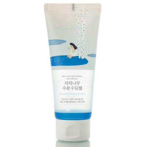 Успокаивающий гель с березовым соком  ROUND LAB Birch Juice Moisturizing Soothing Gel (150 мл)