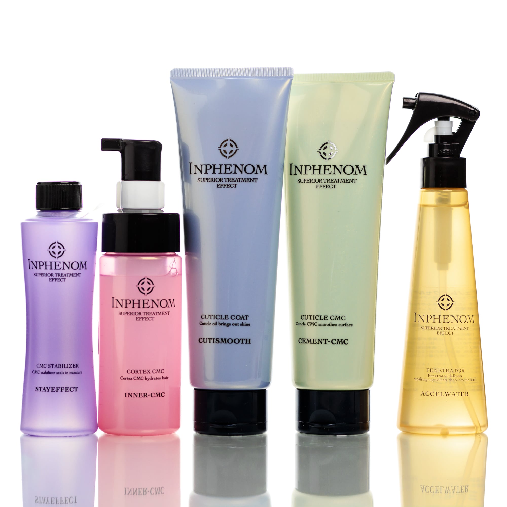 Счастье для волос (комплекс для восстановления)  Milbon Inphenom (5 шт)