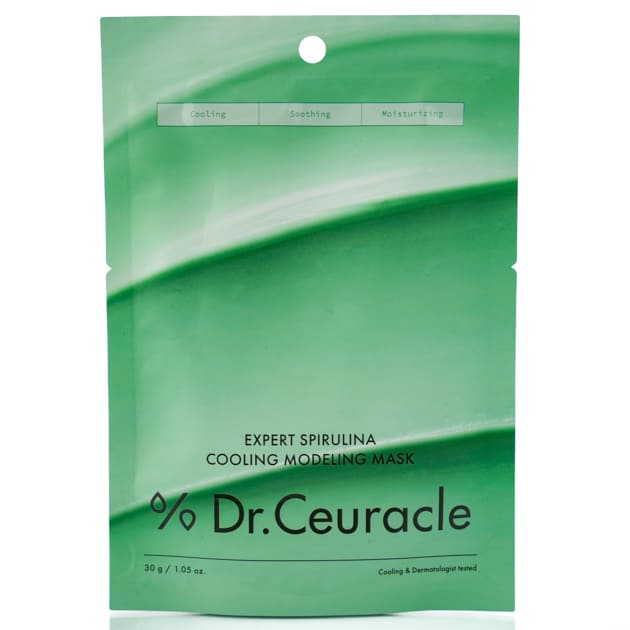 Альгинатная маска со спирулиной от отеков Dr.Ceuracle Expert Spirulina Modeling Mask (1 шт - 30 гр)