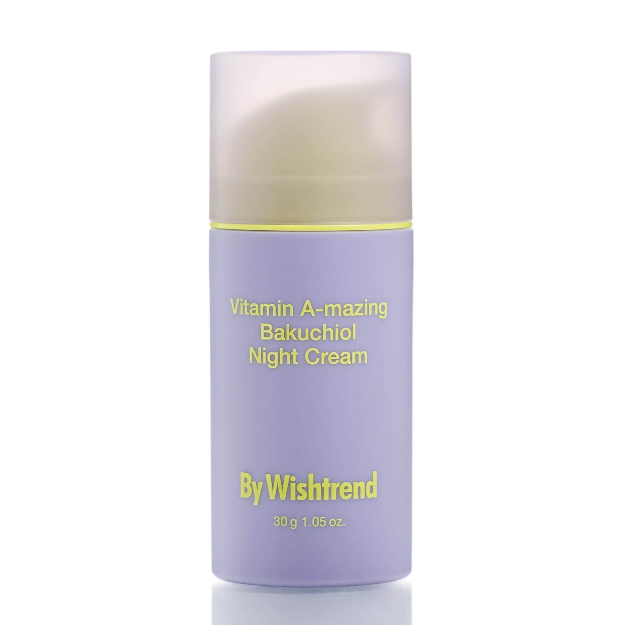 Ночной крем с ретинолом и бакучиолом By Wishtrend Vitamin A-mazing Bakuchiol Night Cream (30 мл)