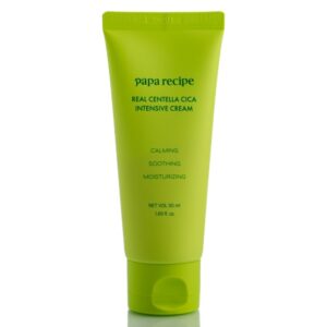 Успокаивающий крем с экстрактом центеллы Papa Recipe Real Centella Cica Intensive Cream (50 мл) – Купити в Україні Ulitka Beauty Успокаивающий крем с экстрактом центеллы Papa Recipe Real Centella Cica Intensive Cream (50 мл) – Купити в Україні Ulitka Beauty