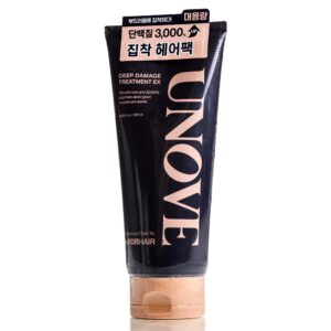 Протеиновая маска для поврежденных волос UNOVE Deep Damage Treatment EX (320 мл) – Купити в Україні Ulitka Beauty Протеиновая маска для поврежденных волос UNOVE Deep Damage Treatment EX (320 мл) – Купити в Україні Ulitka Beauty
