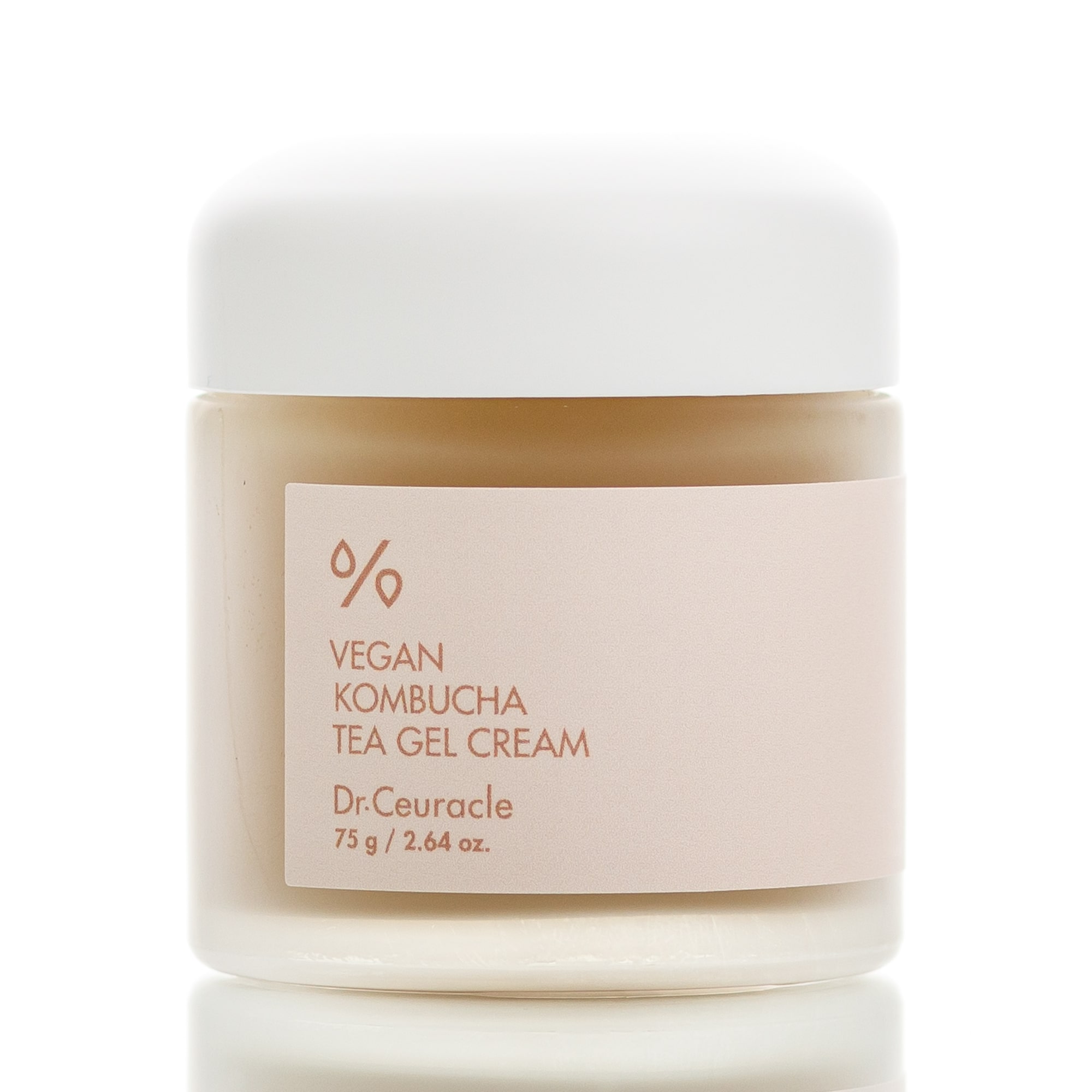 Веганский крем-гель с экстрактом комбучи Dr.ceuracle Vegan Kombucha Tea Gel Cream (75 мл)