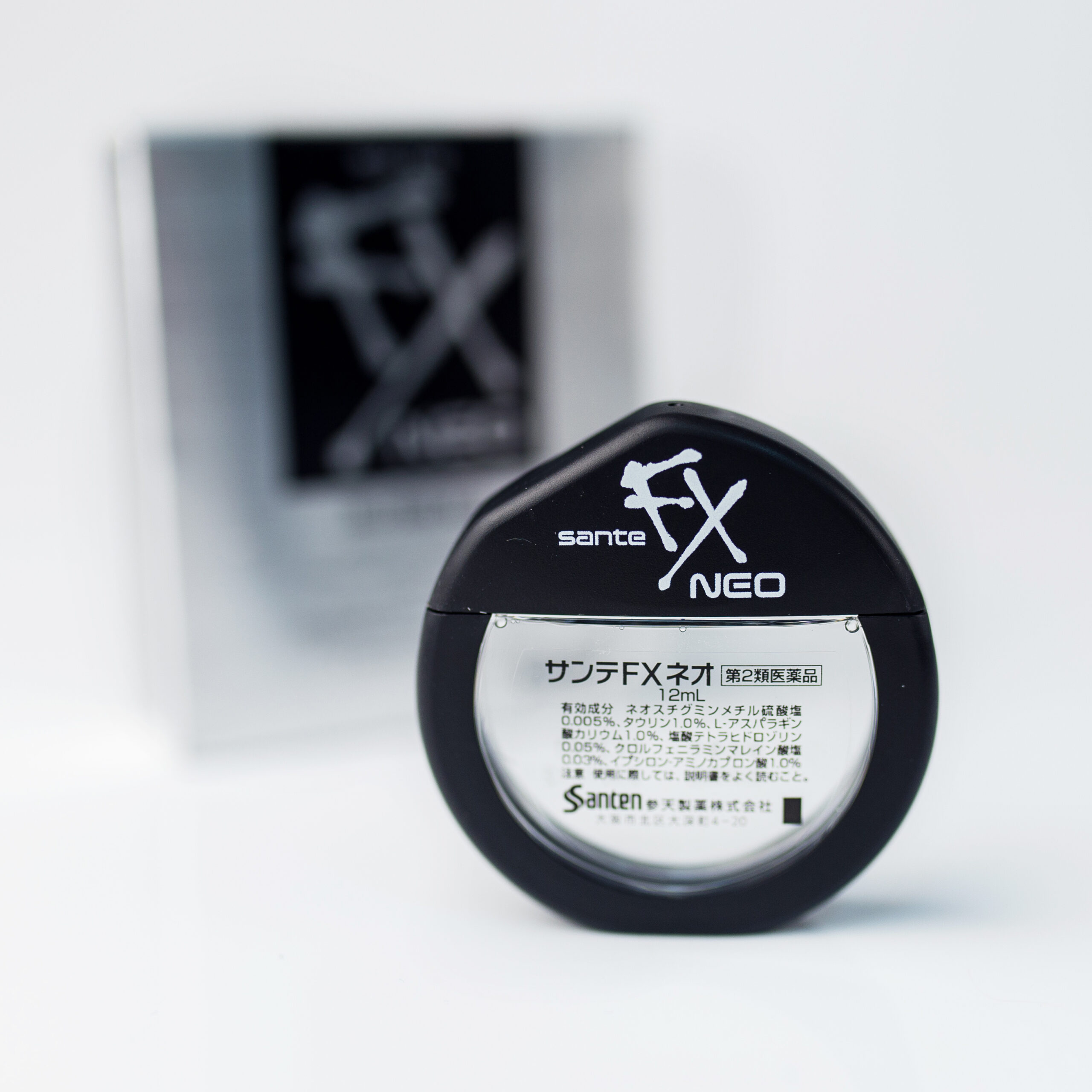 Японские питательные глазные капли с таурином - 1 фото галереи SANTEN FX NEO (12 мл) - 1 фото галереи