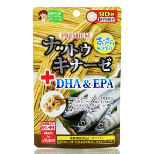 Наттокиназа + Омега Japan Gals Nattokinase+DPA&EPA (90 шт - 30 дн) – Купити в Україні Ulitka Beauty Наттокиназа + Омега Japan Gals Nattokinase+DPA&EPA (90 шт - 30 дн) – Купити в Україні Ulitka Beauty