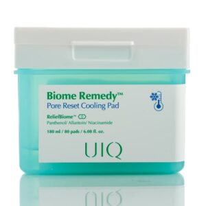 Пилинг педи для уменьшения пор UIQ Biome Remedy Pore Reset Cooling Pad (80 шт) – Купити в Україні Ulitka Beauty