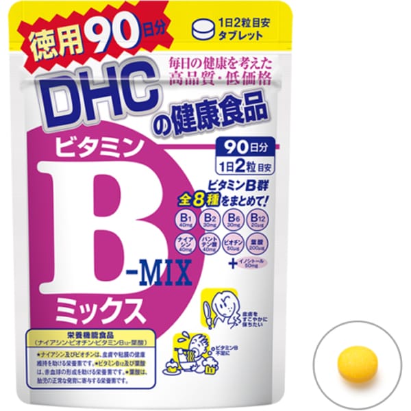 Комплекс Витаминов группы В - 1 фото галереи DHC Vitamin B mix (180 шт - 90 дн) - 1 фото галереи