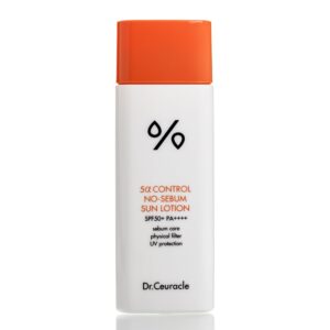 Себорегулирующий cолнцезащитный лосьон «5-альфа контроль» Dr.Ceuracle 5α Control No Sebum Sun Lotion (50 мл) – Купити в Україні Ulitka Beauty