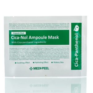 Успокаивающая ампульная маска для лица Medi-Peel Cica-Nol Ampoule Mask (1 шт - 30 мл) – Купити в Україні Ulitka Beauty Успокаивающая ампульная маска для лица Medi-Peel Cica-Nol Ampoule Mask (1 шт - 30 мл) – Купити в Україні Ulitka Beauty