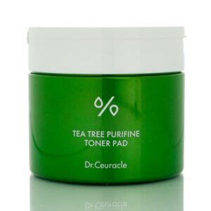 Тонер пэды с экстрактом чайного дерева  Dr.Ceuracle Tea Tree Purifine Toner Pad (60 шт) – Купити в Україні Ulitka Beauty