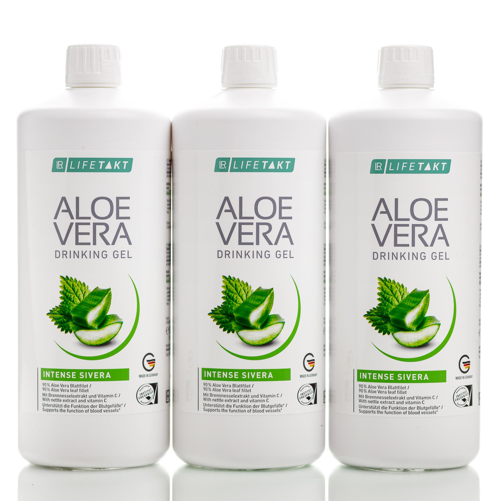 Гель Алое Вера кропива для сердца и сосудов Набор 3 шт. LR Aloe Vera Sivera (3*1000 мл)