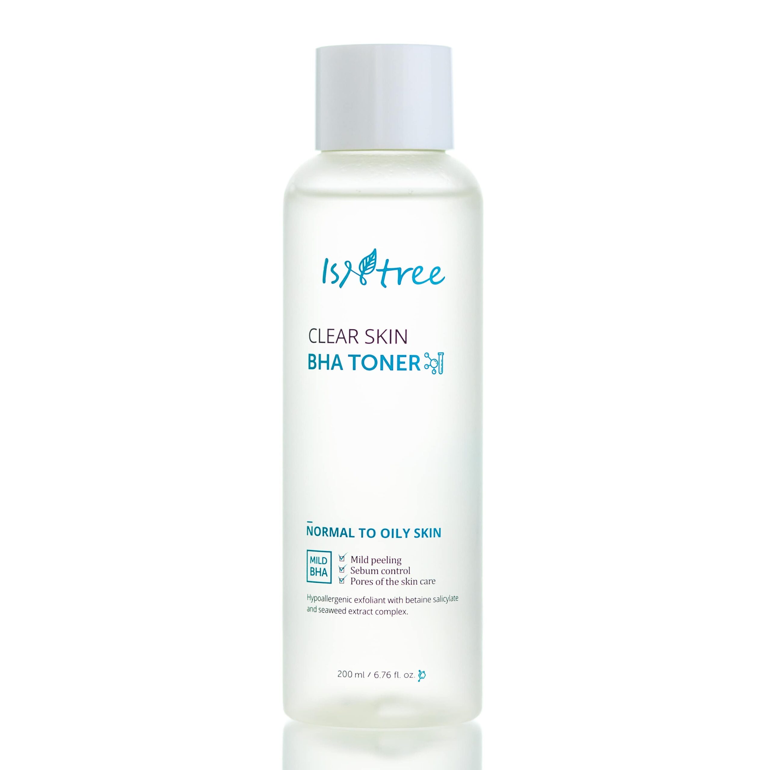 Очищающий тонер с BHA-кислотой IsNtree Clear Skin BHA Toner (200 мл)