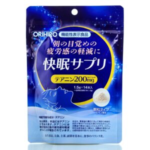 Комплекс от бессониицы с теанином, ГАМК Orihiro L-Theanine, GABA (14 саше) – Купити в Україні Ulitka Beauty Комплекс от бессониицы с теанином, ГАМК Orihiro L-Theanine, GABA (14 саше) – Купити в Україні Ulitka Beauty