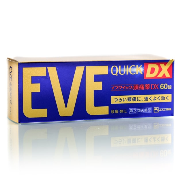 Обезболивающее быстрого действия от головной боли SS Pharma EVE QUICK DX (60 шт)