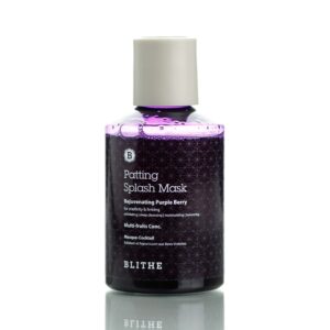 Сплэш-маска омолаживающая с лесными ягодами Blithe Patting Splash Mask Rejuvenating Purple Berry (150 мл) – Купити в Україні Ulitka Beauty