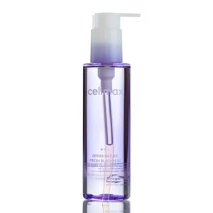 Гидрофильное масло для снятия макияжа Celimax Derma Nature Fresh Blackhead Jojoba Cleansing Oil (150 мл) – Купити в Україні Ulitka Beauty