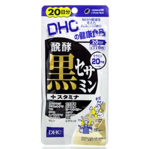 Комплекс для энергии: кунжут, женьшень, чеснок DHC Black Sesame Extract (120 шт - 20 дн) – Купити в Україні Ulitka Beauty
