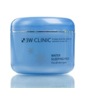 Ночная маска увлажняющая с розовой водой 3W Clinic Water Sleeping Pack (100 мл) – Купити в Україні Ulitka Beauty