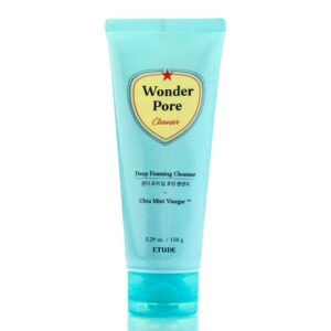 Пенка для кожи с расширенными порами Etude Wonder Pore Deep Foaming Cleanser (170 мл) – Купити в Україні Ulitka Beauty