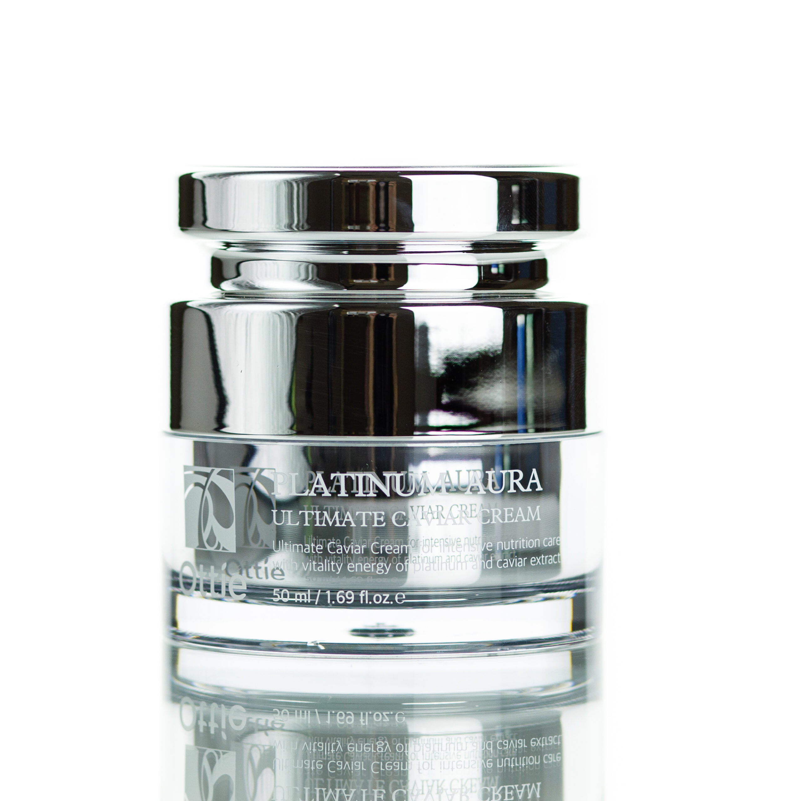 Антивозрастной питательный крем Роскошь платины Ottie Platinum Aura Ultimate Capsule Cream (50 мл)