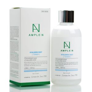 Тонер с гиалуроновой кислотой Ample N Hyaluron Shot Toner (220 мл) – Купити в Україні Ulitka Beauty
