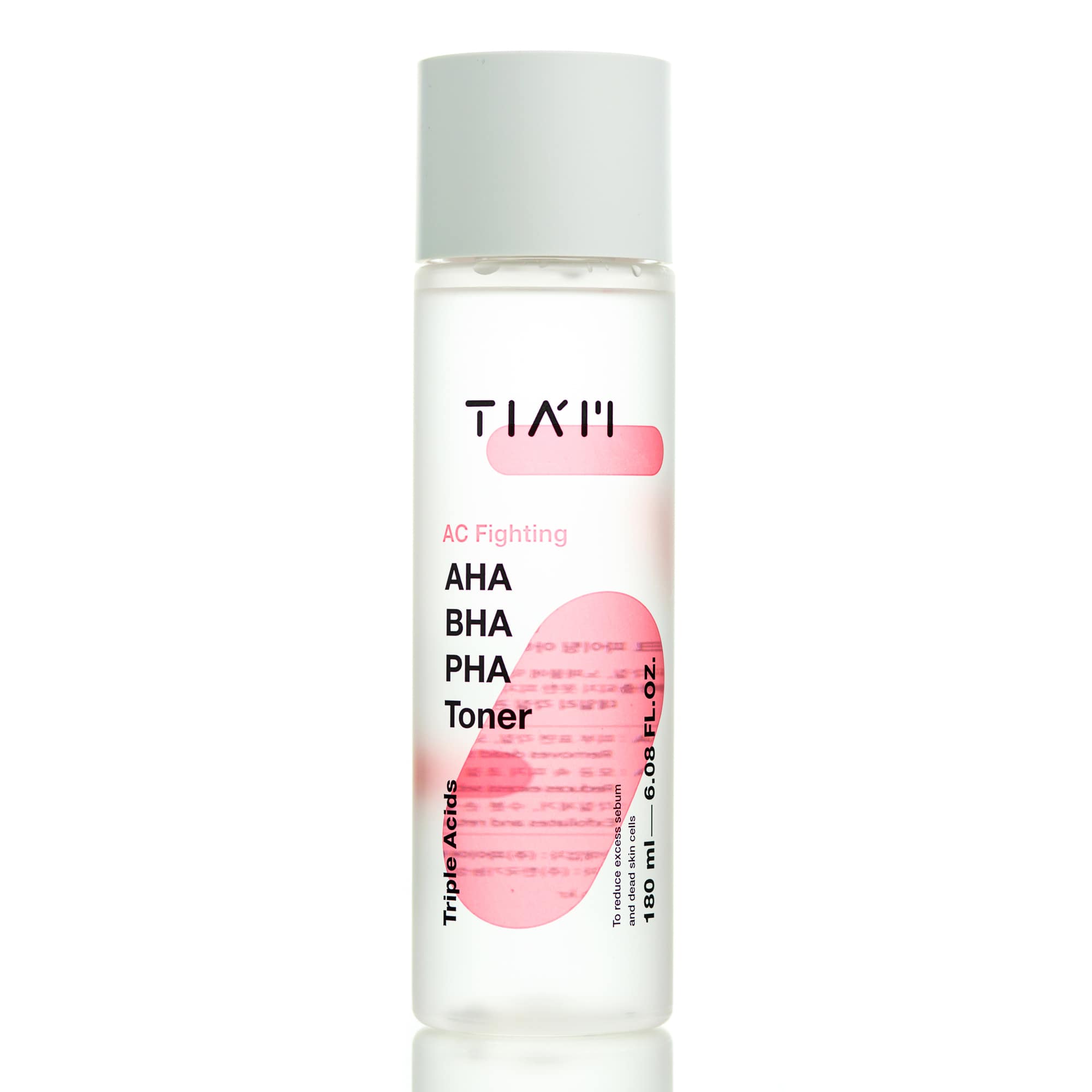 Кислотный тоник для проблемной кожи Tiam AC Fighting AHA BHA PHA Toner (180 мл)