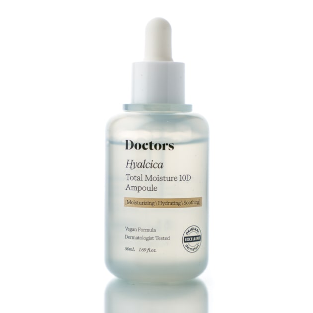 Увлажняющая сыворотка с 10 формами гиалуроновой кислоты и центеллой Doctors Hyalcica Total Moisture 10 D Ampoule (50 мл)