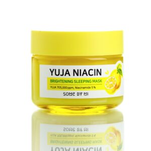 Осветляющая ночная маска Some By Mi Yuja Niacin Brightening Sleeping Mask (60 мл) – Купити в Україні Ulitka Beauty