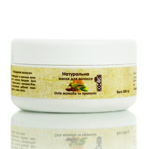 Маска для волос "Укрепление" с маслом жожоба и прополисом Cocos (100 гр) – Купити в Україні Ulitka Beauty
