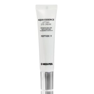 Подтягивающий крем для кожи вокруг глаз MEDI-PEEL Peptide 9 Aqua Essence Lifting Eye Cream (40 мл) – Купити в Україні Ulitka Beauty Подтягивающий крем для кожи вокруг глаз MEDI-PEEL Peptide 9 Aqua Essence Lifting Eye Cream (40 мл) – Купити в Україні Ulitka Beauty