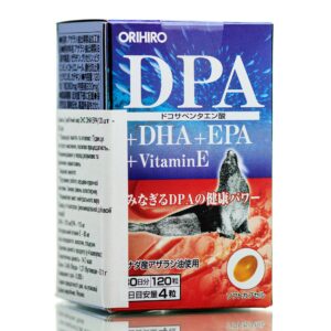 Омега-3 из жира Гренландского тюленя ORIHIRO DPA DHA EPA (120 шт - 30 дн) – Купити в Україні Ulitka Beauty