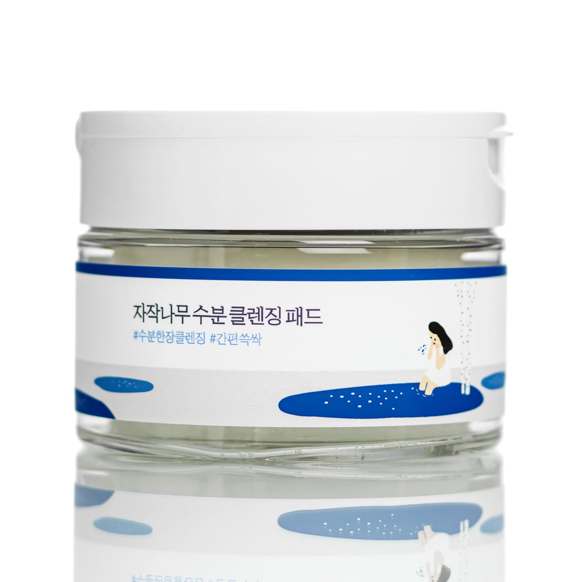 Очищающие педы с березовым соком ROUND LAB Birch Juice Cleansing Pad (60 шт)