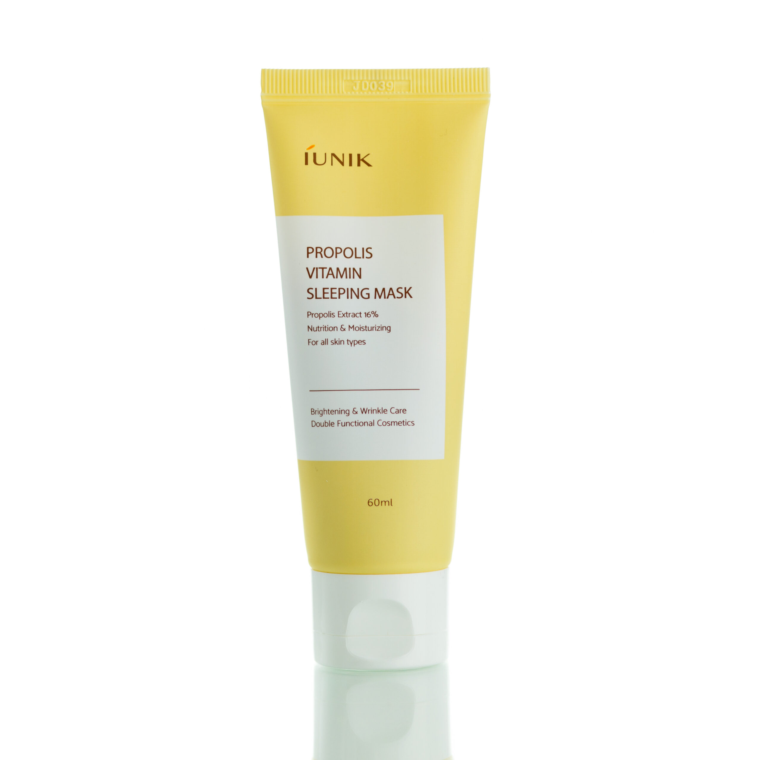 Ночная витаминная маска с прополисом и облепихой iUNIK Propolis Vitamin Sleeping Mask (60 мл)