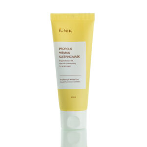 Ночная витаминная маска с прополисом и облепихой iUNIK Propolis Vitamin Sleeping Mask (60 мл) – Купити в Україні Ulitka Beauty