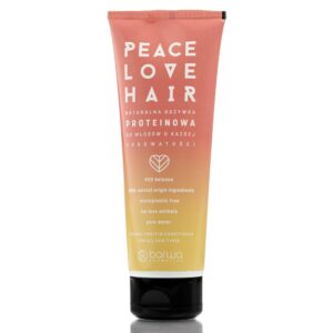 Протеиновый кондиционер для пористых волос Barwa Peace Love Hair Protein Conditioner (180 мл) – Купити в Україні Ulitka Beauty