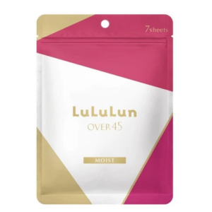 Омолаживающая маска для упругости и увлажнения зрелой кожи LuLuLun Over 45 Moist  (7 шт) – Купити в Україні Ulitka Beauty