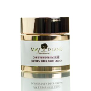 Гелеобразный крем на основе ослиного молока  MAY ISLAND Donkey Milk Drop Cream (70 мл) – Купити в Україні Ulitka Beauty