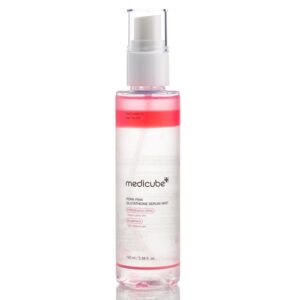 Сыворотка-спрей с полинуклеотидами и глутатионом для сияния кожи Medicube PDRN Pink Glutathione Serum Mist (100 мл) – Купити в Україні Ulitka Beauty Сыворотка-спрей с полинуклеотидами и глутатионом для сияния кожи Medicube PDRN Pink Glutathione Serum Mist (100 мл) – Купити в Україні Ulitka Beauty