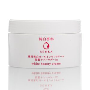 Осветляющий крем с транексамовой кислотой SHISEIDO Hada Senka White Beauty Cream (100 мл) – Купити в Україні Ulitka Beauty