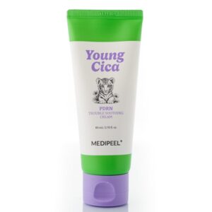 Успокаивающий крем с PDRN и центеллой азиатской Medi-Peel Young Cica PDRN Trouble Soothing Cream (80 мл) – Купити в Україні Ulitka Beauty